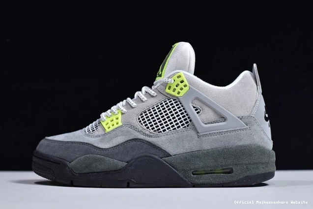 Official Maikesneakers CT5342-007 Neon 4 Jordan Air SE 0731
